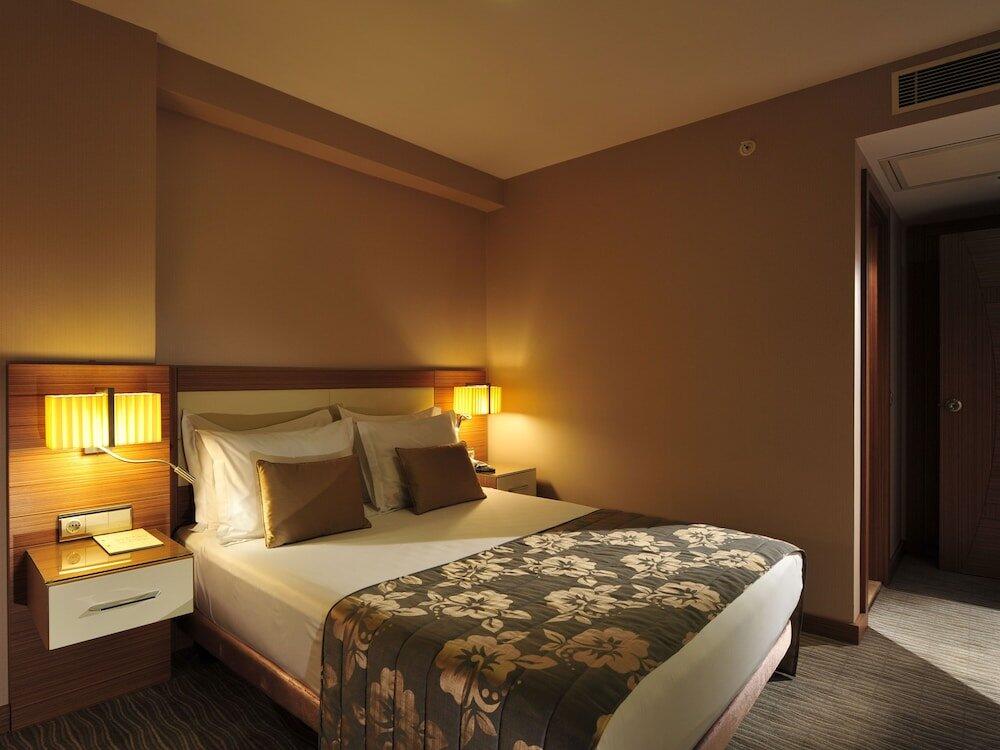 Foto de una habitación de Hotel Olimpiyat