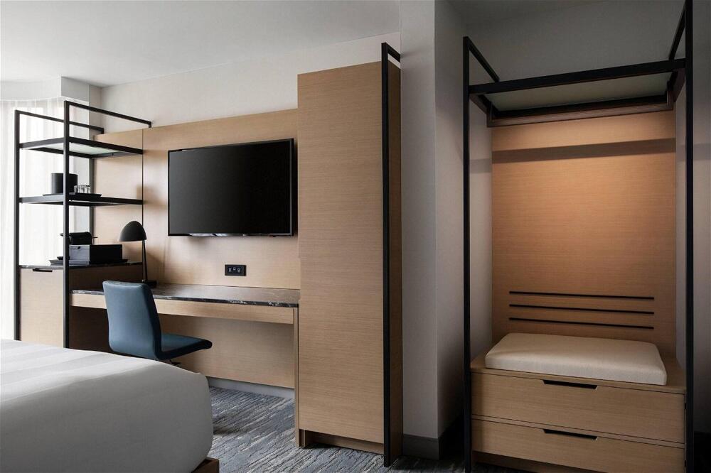 Foto de una habitación de Vancouver Airport Marriott Hotel