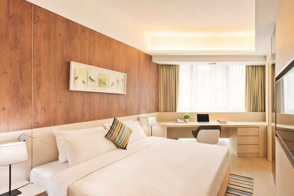 Foto de una habitación de Hotel Oasia Suites Kuala Lumpur by Far East Hospitality