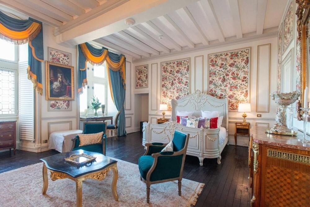 Foto de una habitación de Hotel Le Prieure