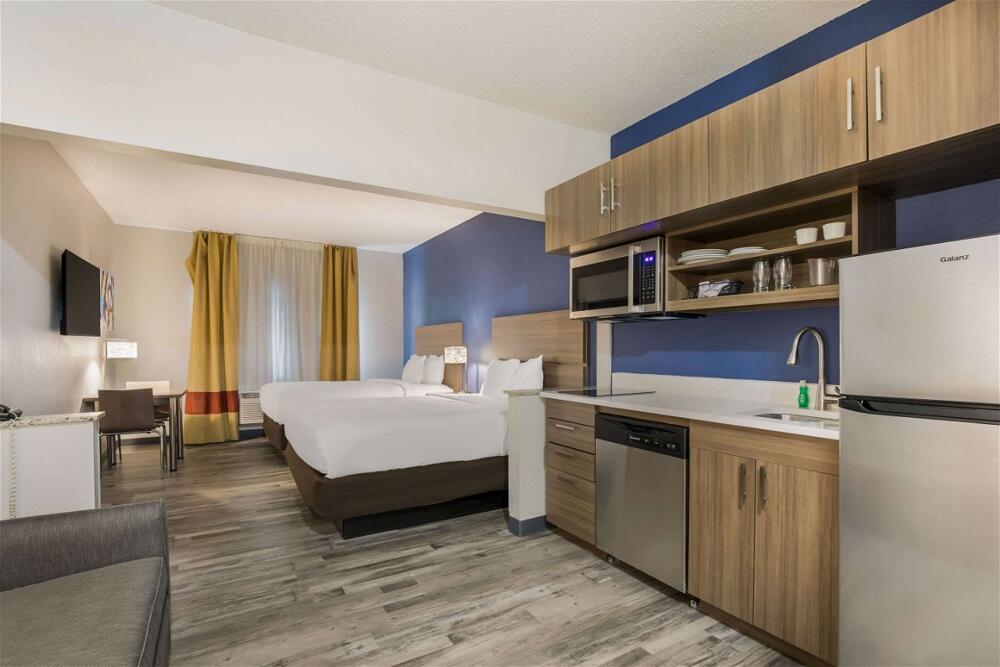 Foto de una habitación de Hotel Quality Inn and Suites South Joliet