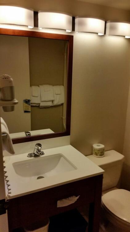 Foto del baño de Hotel Comfort Inn