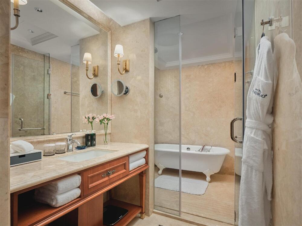 Foto del baño de The Venice Raytour Hotel Shenzhen (close to HappyValley and Window of the world, has 1500m² outdoor pool)