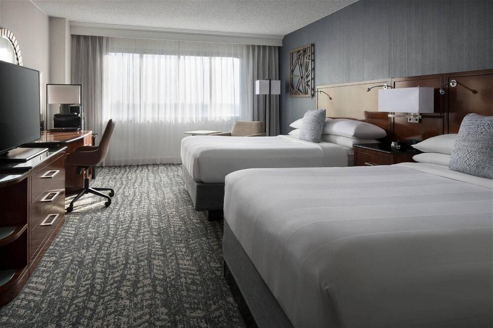 Foto de una habitación de Hotel Bakersfield Marriott at the Convention Center