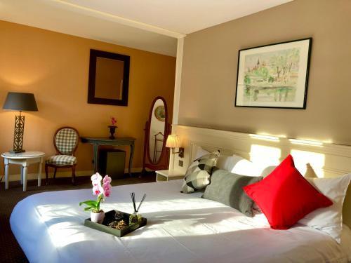 Foto de una habitación de Hotel Château Corneille