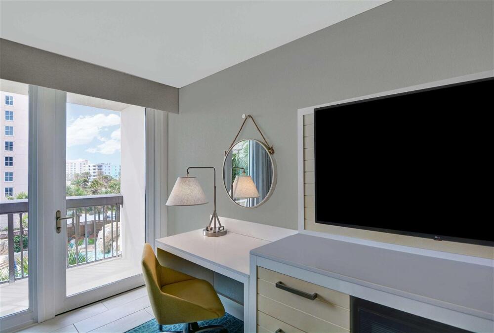 Foto de una habitación de Hotel Hampton Inn Oceanfront Jacksonville Beach