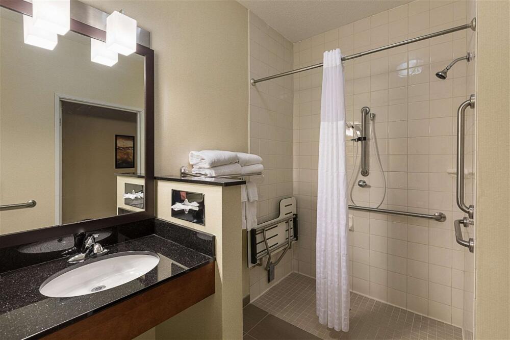 Foto de una habitación de Hotel Comfort Suites Saginaw