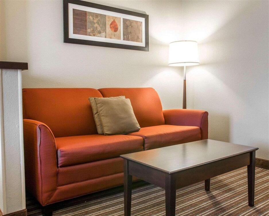 Foto de una habitación de Hotel Comfort Suites Saginaw