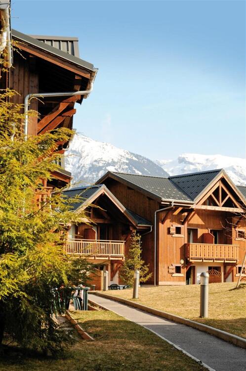 Foto del entorno de Camping Lagrange Vacances Les Fermes de Samoëns