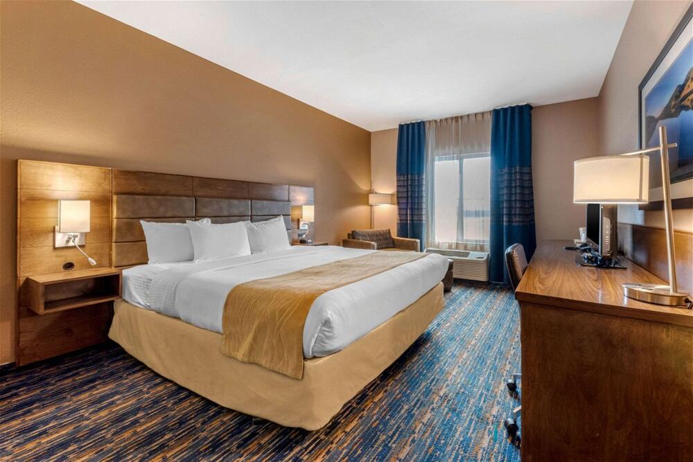 Foto de una habitación de Hotel Comfort Inn South San Jose - Morgan Hill