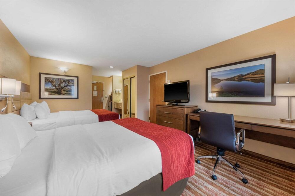Foto de una habitación de Hotel Comfort Inn South San Jose - Morgan Hill