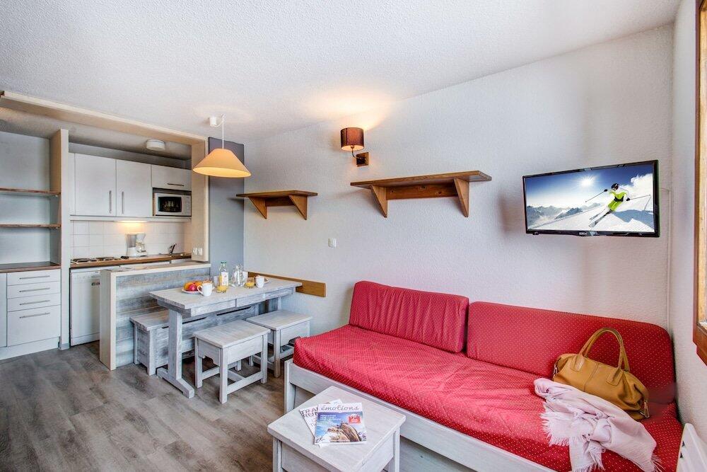Foto de una habitación de Apartamentos Vacancéole - Le Borsat IV