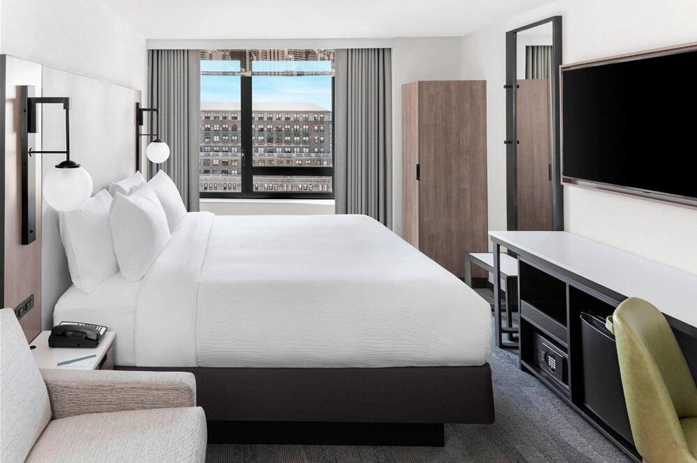 Foto de una habitación de Hotel Fairfield Inn &amp;amp; Suites by Marriott New York Manhattan/Times Square South