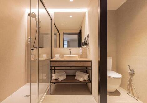 Foto del baño de Bilder Boutique Hotel