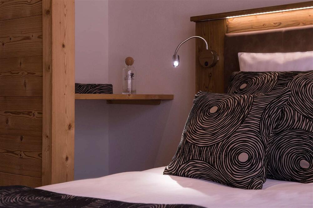 Foto de una habitación de Les Gentianettes Hotel &amp;amp; Spa