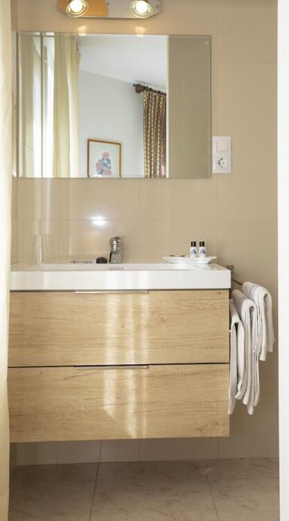 Foto del baño de Hotel La Ruta