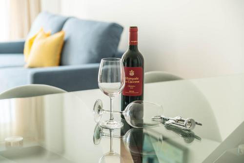 Foto de una habitación de Apartamentos Morar Ourense