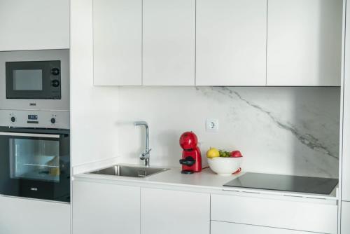 Foto de una habitación de Apartamentos Morar Ourense