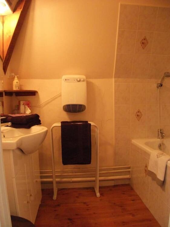 Foto del baño de Bed-and-Breakfast Château de Belle-Vue