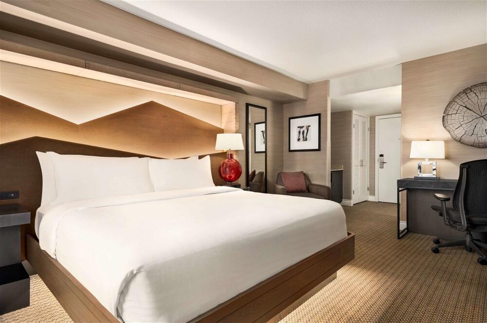 Foto de una habitación de Hotel Hilton Vancouver Airport