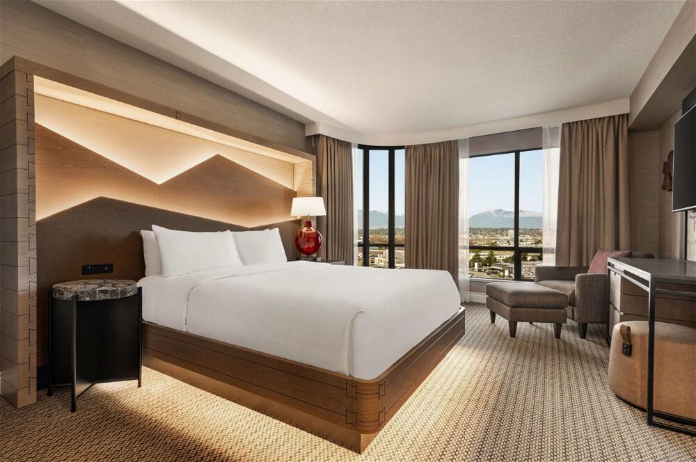 Foto de una habitación de Hotel Hilton Vancouver Airport