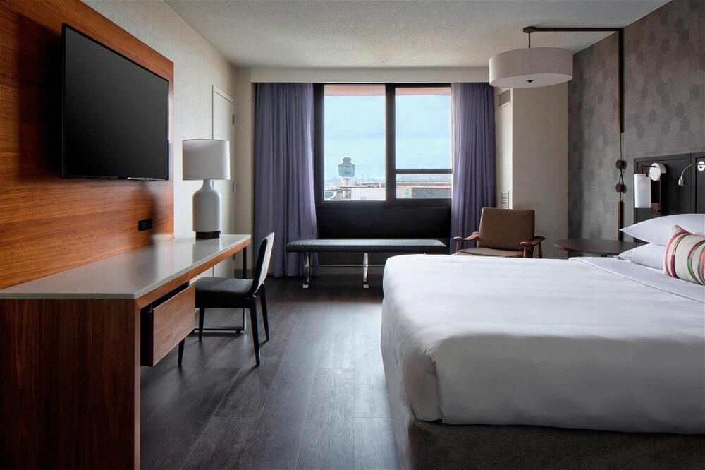 Foto de una habitación de Hotel New York LaGuardia Airport Marriott
