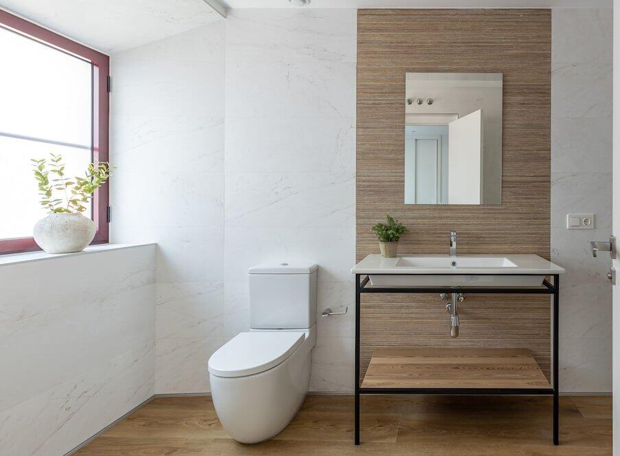 Foto del baño de Aparthotel Líbere Ciudad Real
