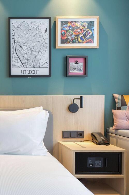 Foto de una habitación de Hotel Hampton by Hilton Utrecht Central Station