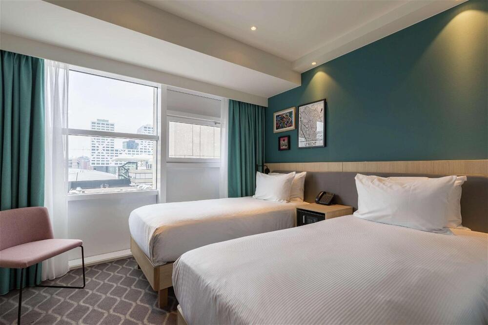 Foto de una habitación de Hotel Hampton by Hilton Utrecht Central Station