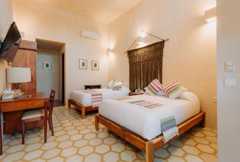 Foto de una habitación de Hotel Waye