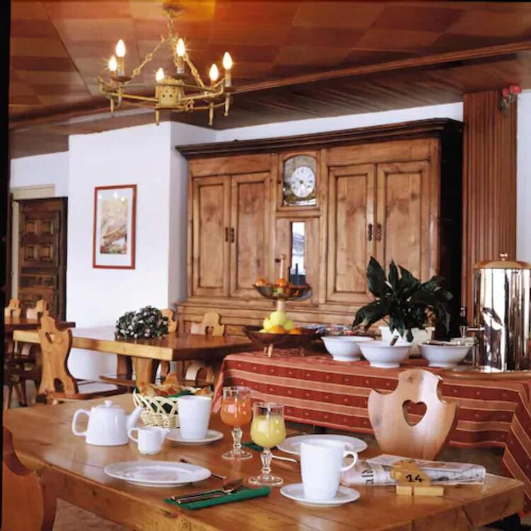Foto de restauración de Hotel Les Crêtes Blanches