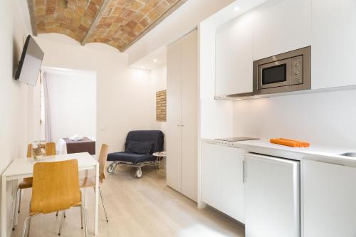 Foto de una habitación de Aparthotel BcnStop Sagrada Familia