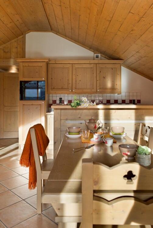 Foto de una habitación de CGH Résidences &amp;amp; Spas Le Hameau Du Beaufortain