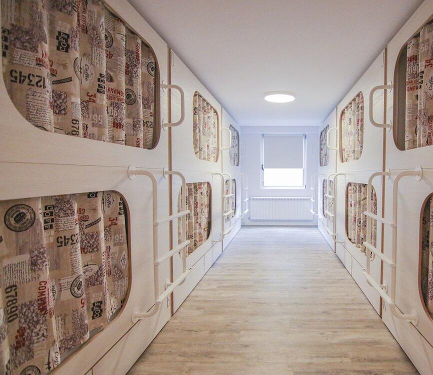 Foto de una habitación de Albergue Enjoy Santander