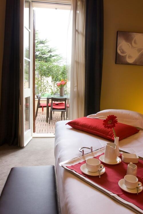 Foto de una habitación de Villa dei Platani Boutique Hotel &amp;amp; Spa