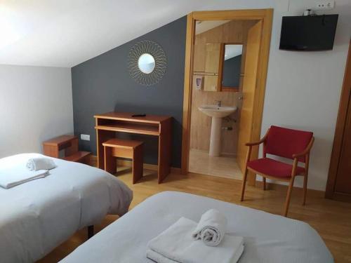Foto de una habitación de Hostal La Gallega
