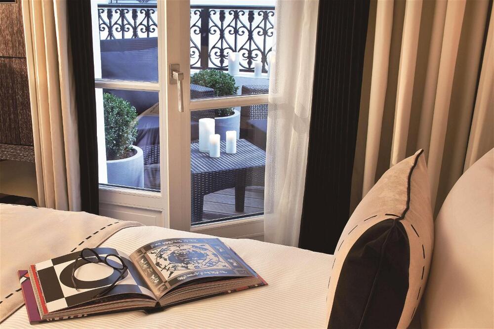 Foto de una habitación de Les Jardins De La Villa