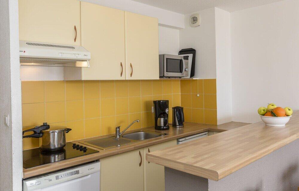 Foto de una habitación de Résidence Odalys Les Hauts de Peyragudes