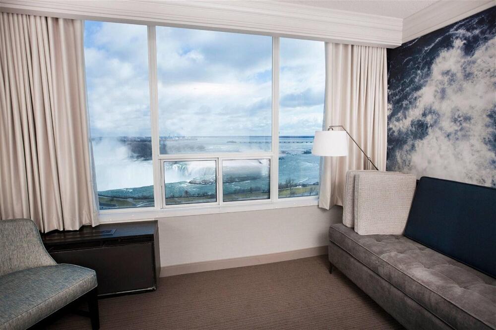 Foto de una habitación de Hotel Niagara Falls Marriott on the Falls