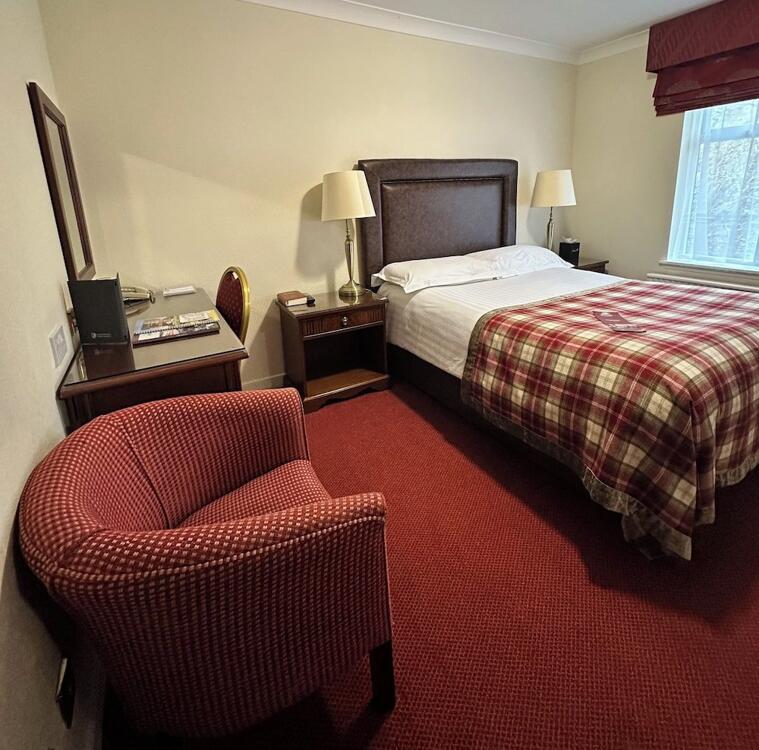 Foto de una habitación de Macdonald Norwood Hall Hotel