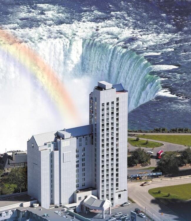 Foto del exterior de The Oakes Hotel Overlooking the Falls