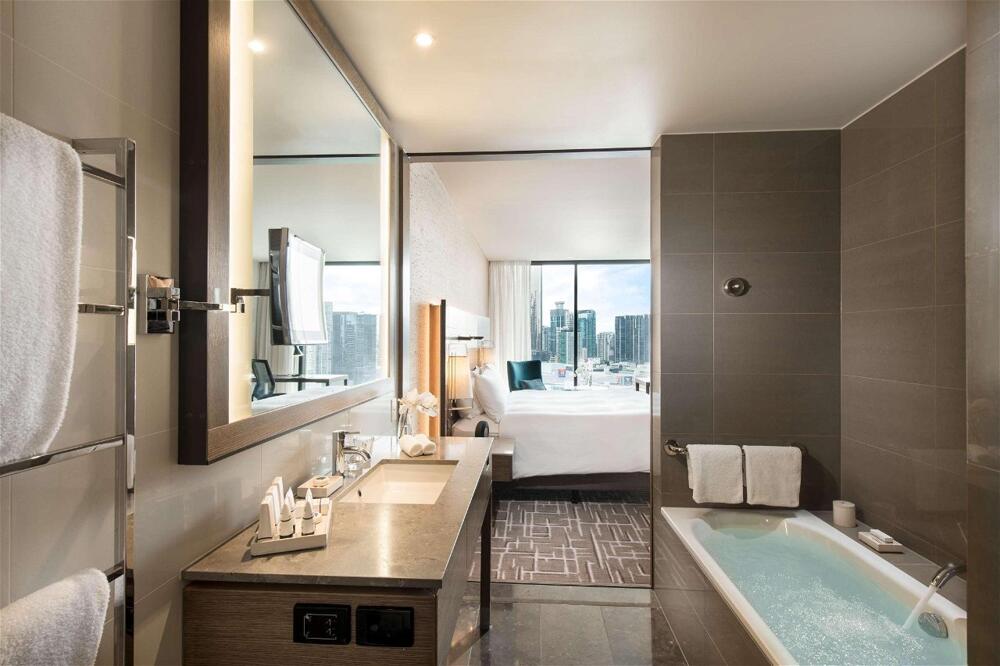 Foto de una habitación de Hotel Pan Pacific Melbourne