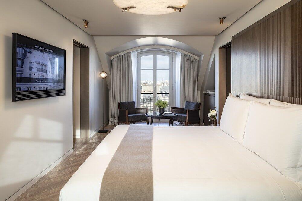 Foto de una habitación de Hotel Lutetia