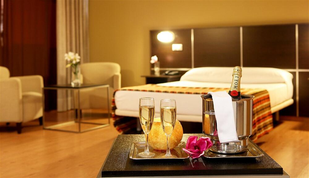Foto de una habitación de Hotel La Estación
