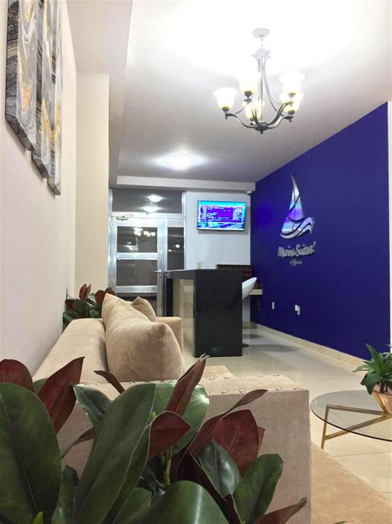Foto de las zonas nobles de Aparthotel Marina Suites