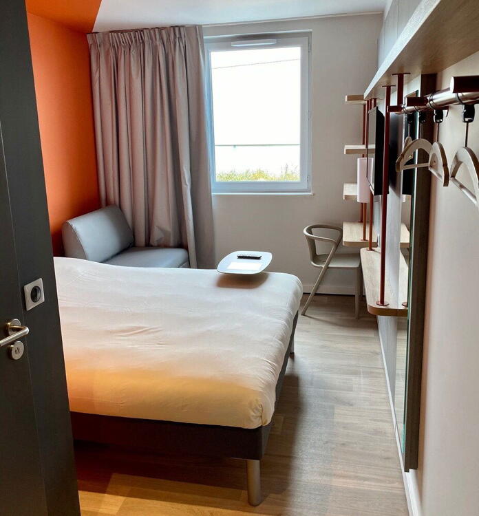 Foto de una habitación de Hotel ibis budget Beauvais Aeroport