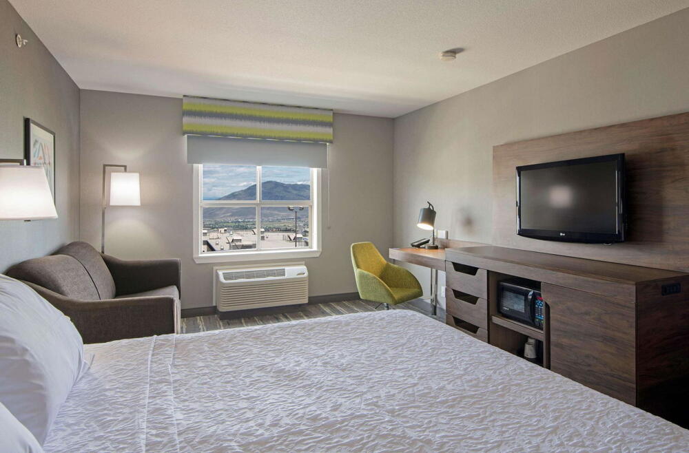 Foto de una habitación de Hotel Hampton Inn by Hilton Kamloops