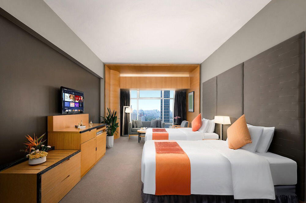 Foto de una habitación de Jianguo Hotel Guangzhou