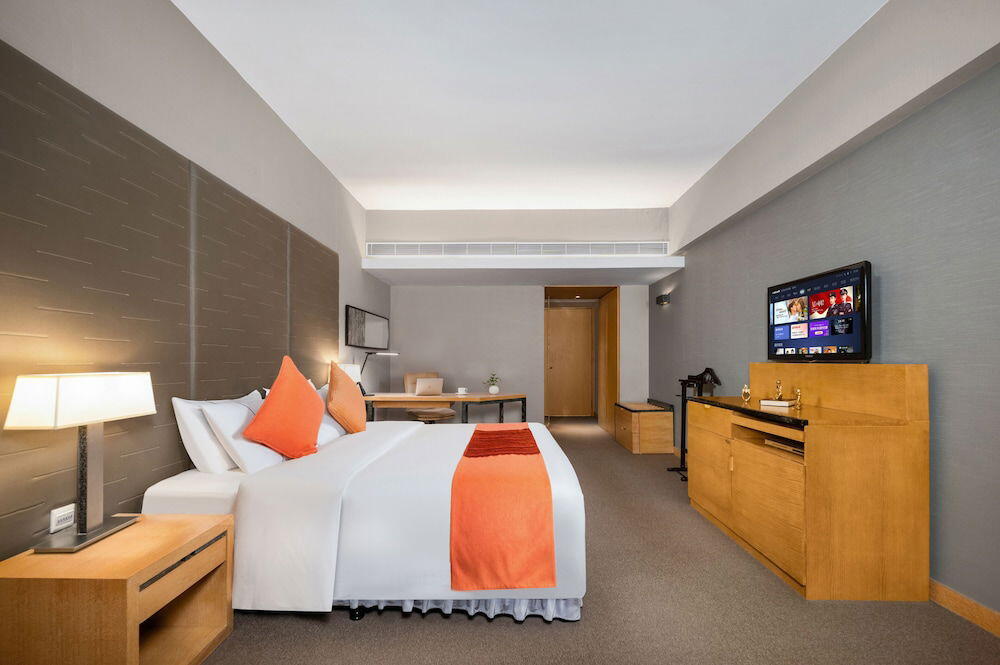 Foto de una habitación de Jianguo Hotel Guangzhou