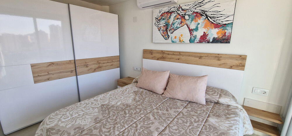 Foto de una habitación de Apartamentos Oasis de la Cala